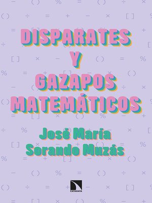 cover image of Disparates y gazapos matemáticos